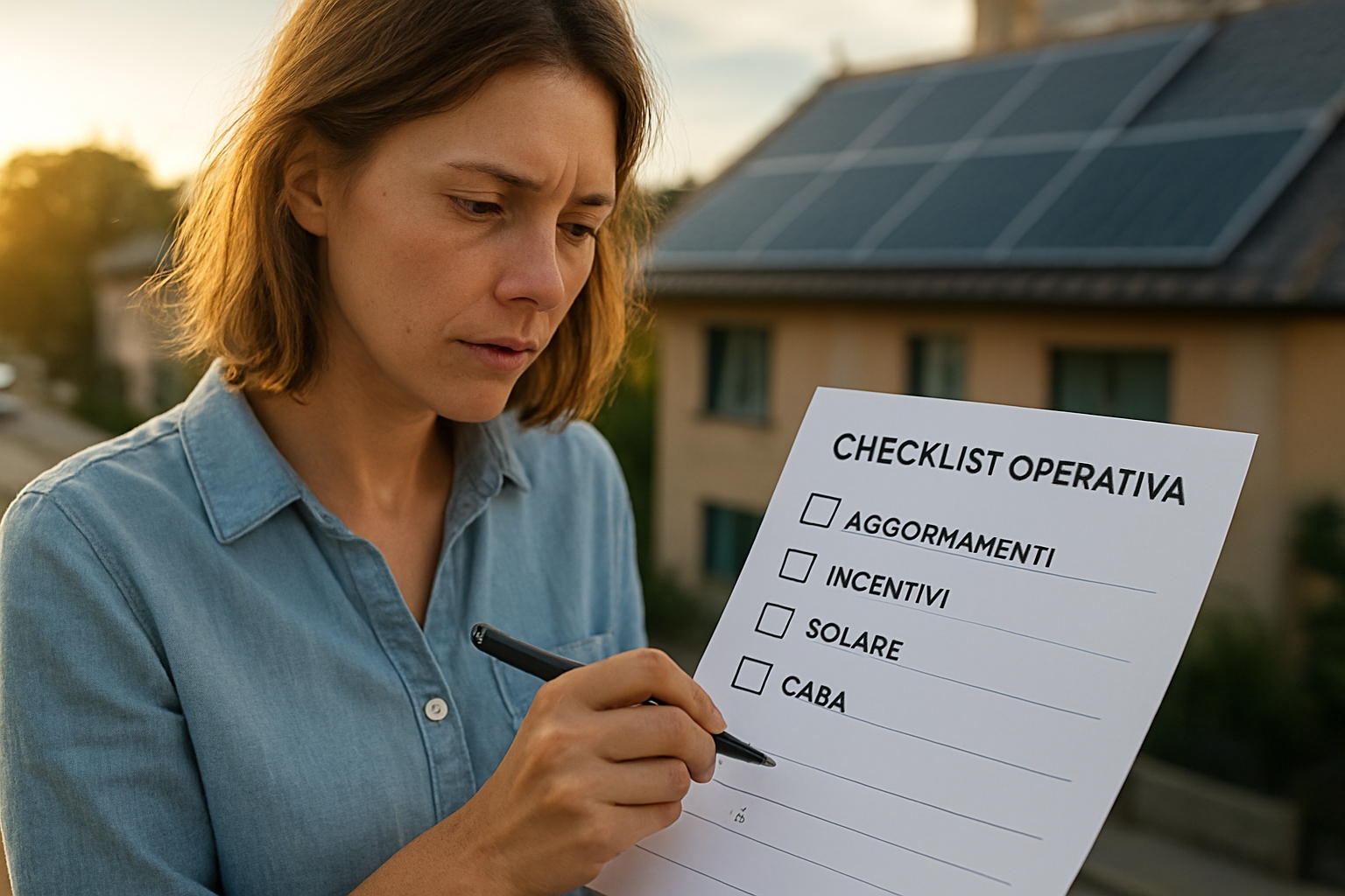Checklist operativa per gestire casa e fotovoltaico tra incentivi, manutenzione e tutele post thumbnail image